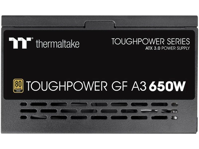 Блок питания Thermaltake ATX 650W Toughpower GF A3 Gen.5 80+ gold (20+4pin) APFC 120mm fan 8xSATA Cab Manag RTL