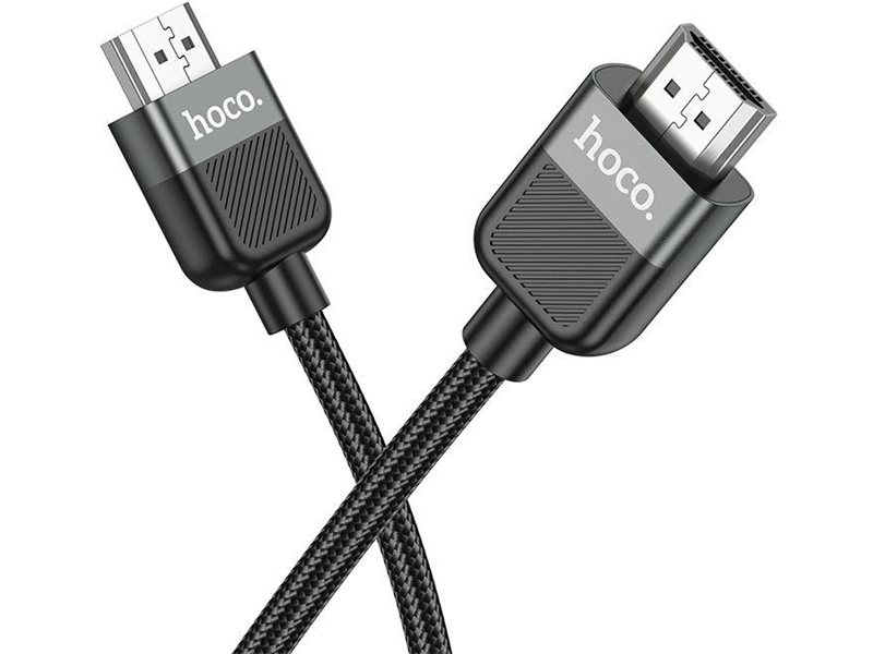 Кабель Hoco US09 ver2.0 HDMI (m) HDMI (m) 2м черный (пакет)
