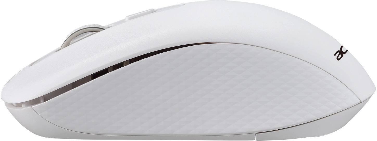 Мышь Acer OMR309 белый оптическая 1600dpi беспров. USB 4but (ZL.MCECC.02Z)