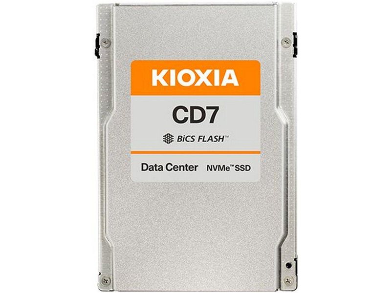 Твердотельный накопитель SSD KIOXIA (Toshiba) 2.5" 3.2TB CD7-V KCD71VUG3T20 PCIe Gen4x4 with NVMe 1.4, Bulk