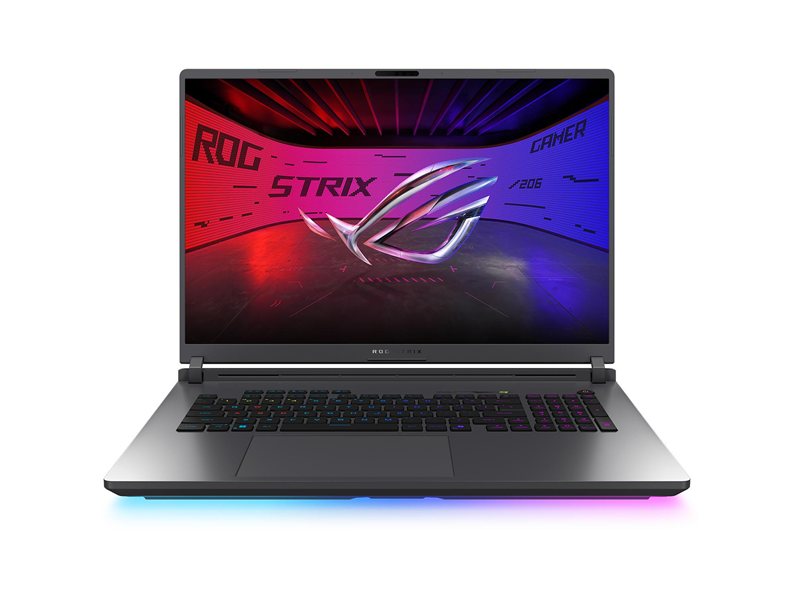 Ноутбук/ ASUS ROG Strix G18 G815JMR-S9063 18"(2560x1600 (матовый, 240Hz, 3ms) IPS)/Intel Core i9 14900HX(2.39Ghz)/16384Mb/1024PCISSDGb/noDVD/Ext:NVIDIA GeForce RTX 5060(8192Mb)/Cam/BT/WiFi/90WHr/war 1y/3.2kg/Eclipse Gray/noOS