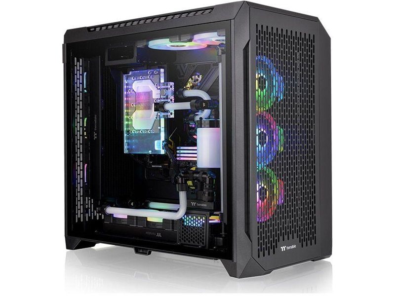 Корпус Thermaltake CTE C750 Air черный без БП ATX 14x120mm 11x140mm 4x200mm 4xUSB3.0 audio bott PSU