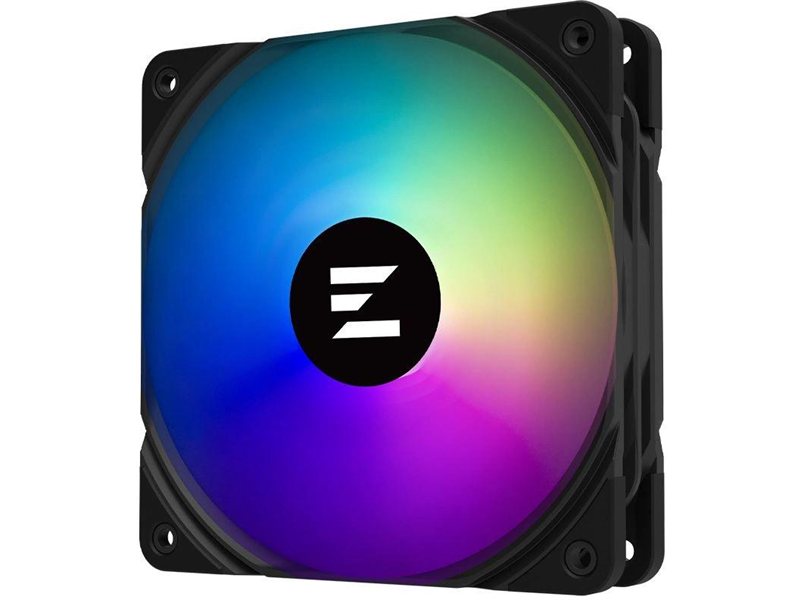 Вентилятор для корпуса Zalman ZM-AF120 ARGB 120х120x26 черный 4-pin 29.7дБ (ZM-AF120 ARGB BLACK) Ret