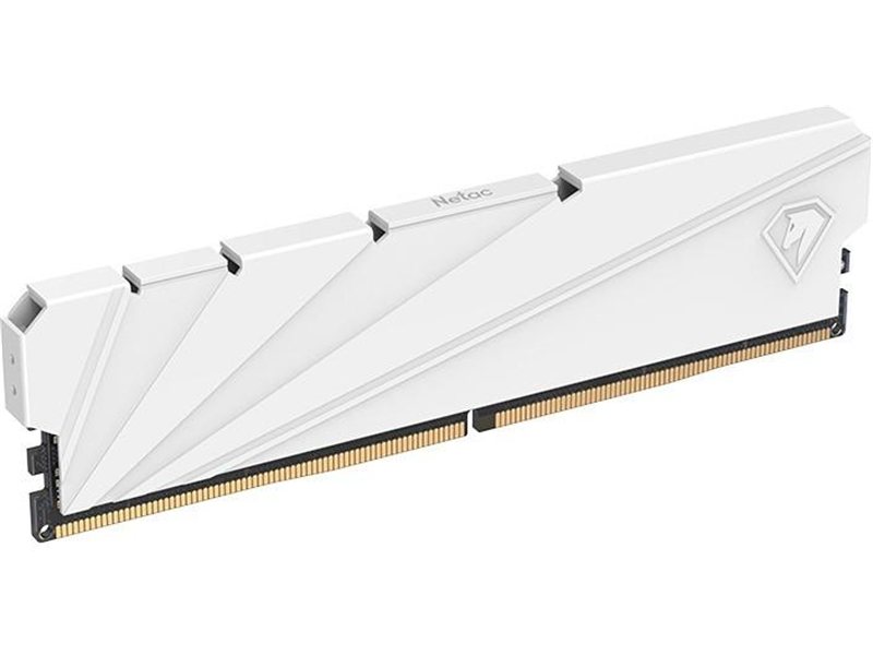 Netac DDR4 DIMM 16GB Shadow II 3200MHz CL16 1.35V / NTSSD4P32SP-16W / White / with radiator