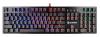 Клавиатура A4Tech B820R механическая черный USB for gamer LED (B820R BLACK (BLUE SWITCH)) кабель 1.8м