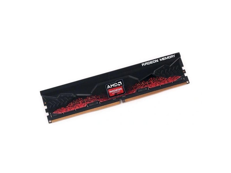 Модуль памяти 16GB AMD Radeon DDR5 5600 DIMM Entertainment Series Black Gaming Memory Non-ECC, CL40, 1.1V, Heat Shield, RTL (R5S516G5600U1S)
