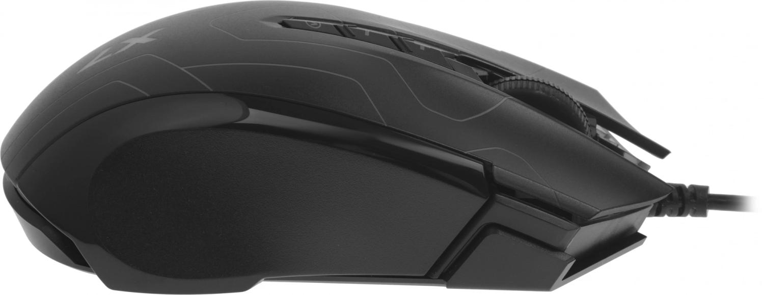 Мышь A4Tech X89 Maze черный оптическая 2400dpi USB 8but (X89 (MAZE))