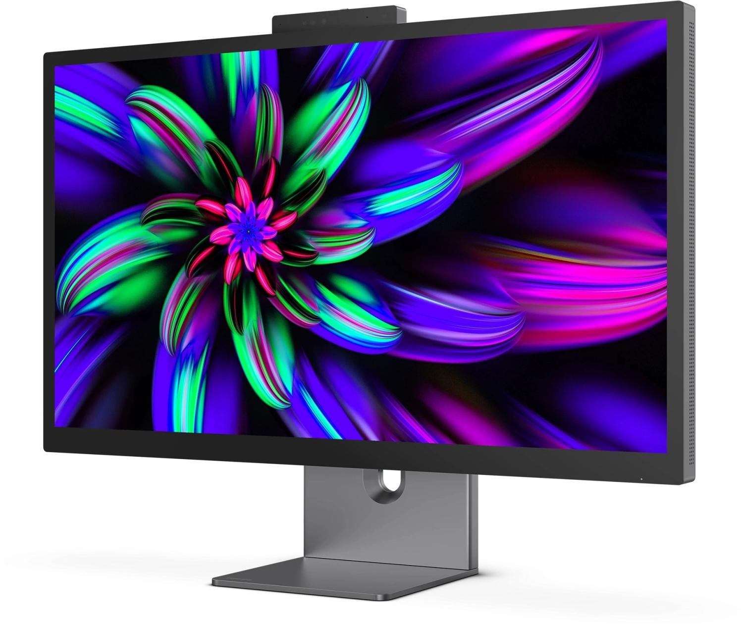 Монитор Philips 27" Brillance 27E3U7903 серый IPS LED 16:9 HDMI M/M Cam глянцевая HAS Piv 500cd 178гр/178гр 5120x2880 70Hz 5K USB 8.1кг