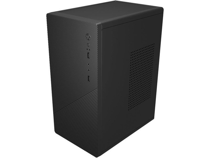 Корпус Accord Entry ACC-2054B черный без БП mATX 1x80mm 2xUSB2.0 audio
