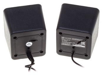 Колонки Оклик OK-331 2.0 черный 6Вт