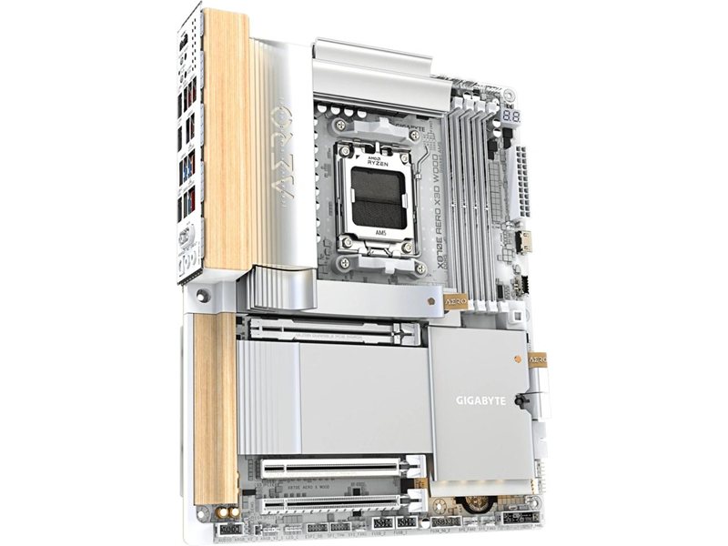 Материнская плата/ X870E AERO X WOOD