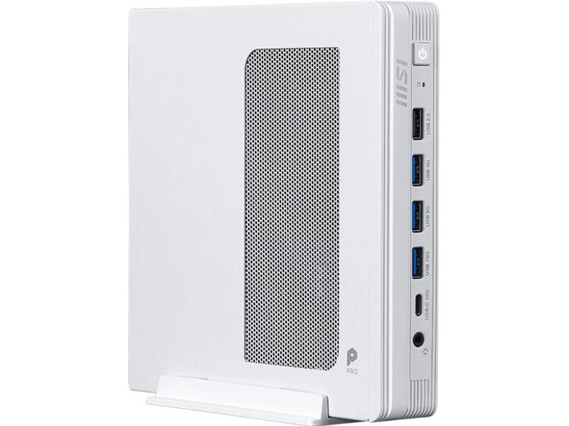 Неттоп MSI Pro DP10 A14MG-014BRU i3 14100 (3.5) UHDG 730 без ОС 2x2.5GbitEth WiFi BT 120W белый (936-B21012-014)
