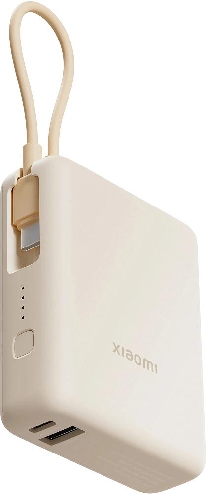 Мобильный аккумулятор Xiaomi BHR9333GL 10000mAh PD 33W 3A USB-A/USB-C бежевый