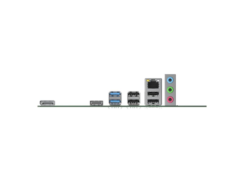 Материнская плата CBR B460M-D { Chipset Intel B460, Socket 1200, 2*DDR4, mATX, DP+HDMI, 1*PCIe x16, 1*PCIe x1, 1 M.2, 2 SATA3,2*USB 2.0 + 4*USB3.0 }