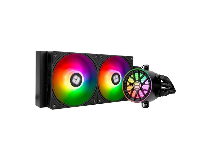 Thermalright Система водяного охлаждения Aqua Elite 240 V6 ARGB Black / 2x120mm ARGB PWM Fans / TRAE240V6AB