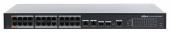 Коммутатор Dahua DH-PFS4226-24ET-240 (L2) 24x100Мбит/с 2x1Гбит/с 2xКомбо(1000BASE-T/SFP) 22PoE+ 2PoE++ 240W управляемый