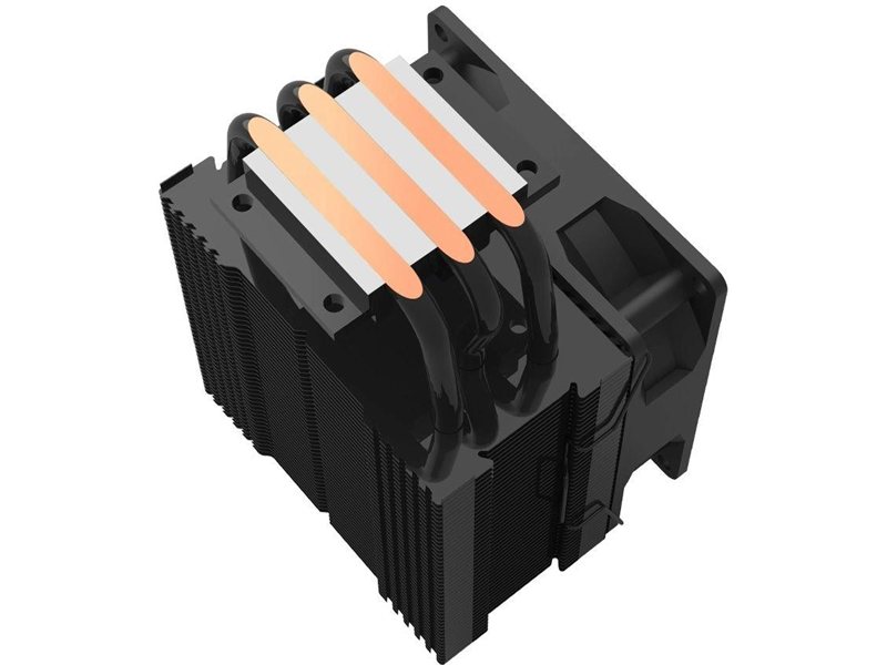 Устройство охлаждения(кулер) Zalman CNPS4X V2 Soc-AM5/AM4/1700/1851 черный 4-pin 29dB Al+Cu 150W 420gr Ret (CNPS4X BLACK V2)