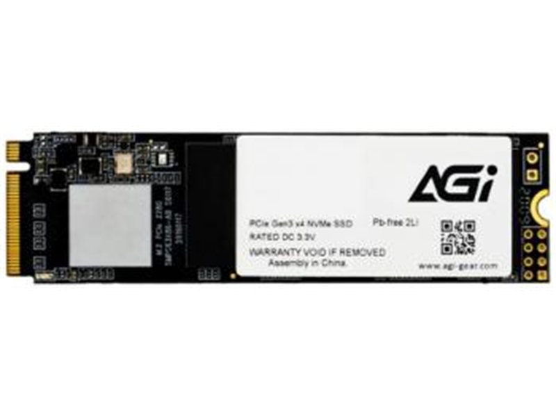 Накопитель SSD AGi PCIe 3.0 x4 2TB AGI2T0GIMAI298 AI298 M.2 2280
