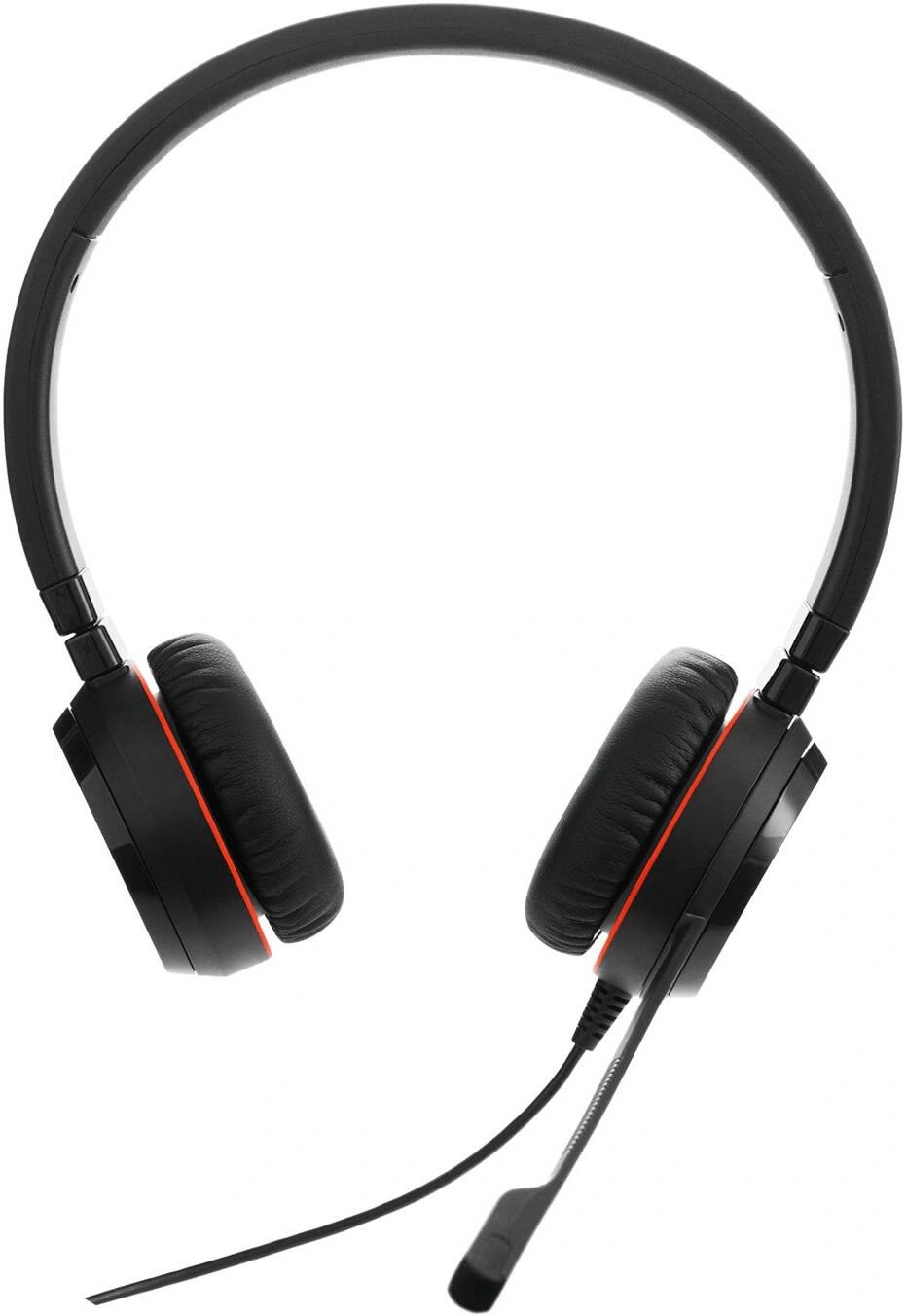 Наушники с микрофоном Jabra Evolve 20 SE черный 2м накладные USB оголовье (4999-823-369)