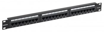 Патч-панель ITK PP24-1UC5EU-K05-G 19" 1U 24xRJ45 кат.5E UTP