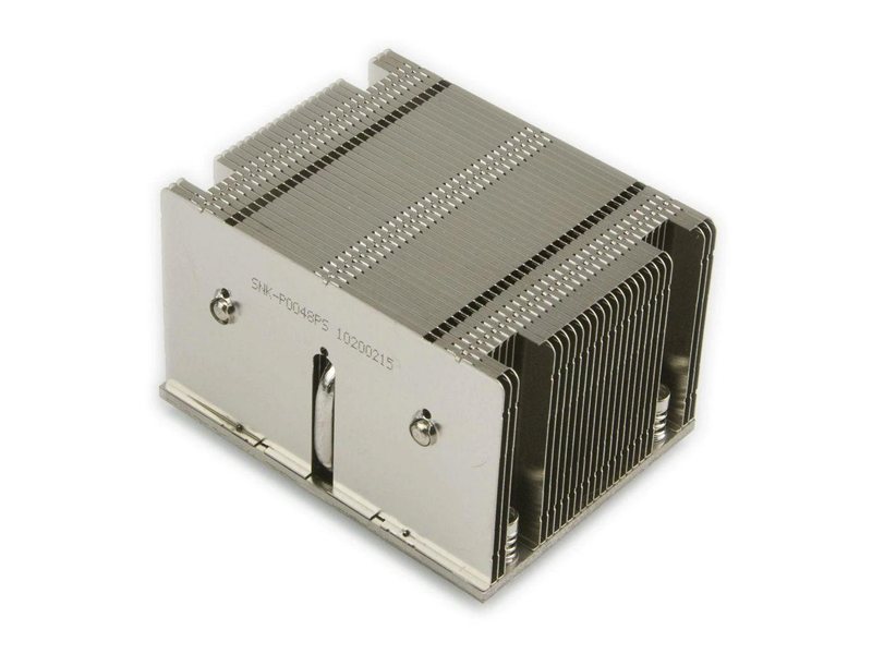 Пассивный кулер SuperMicro SNK-P0048PS 2U+ Passive for X9, X10 UP, DP, MP LGA2011 (Narrow ILM) {36}