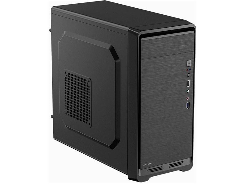 Корпус Accord ACC-811 черный без БП mATX 1x80mm 3x120mm 1xUSB2.0 1xUSB3.0 audio bott PSU