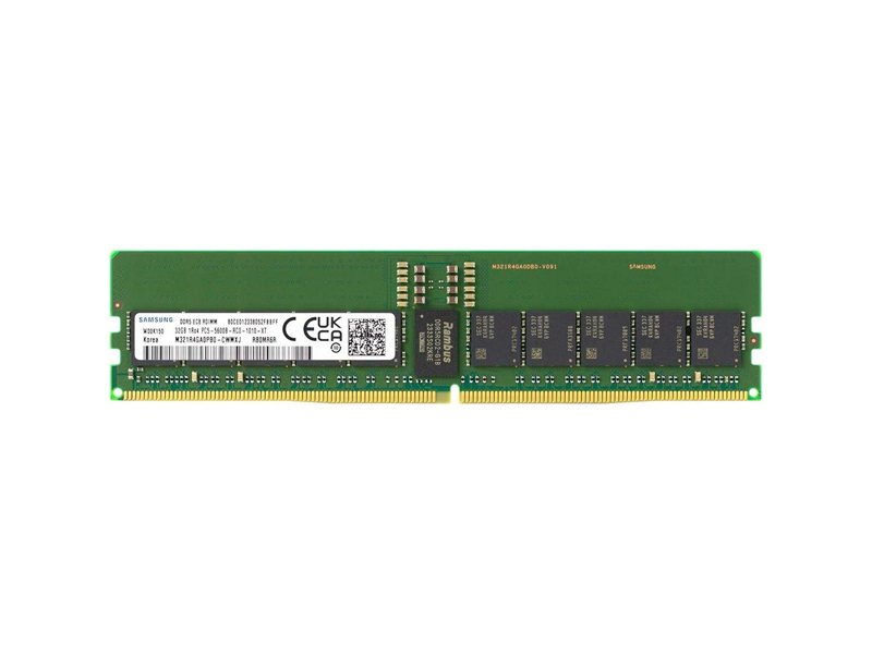 Модуль памяти Samsung 32GB  DDR5 M321R4GA0PB0-CWM 5600MHz DIMM 1Rx4 Registred ECC