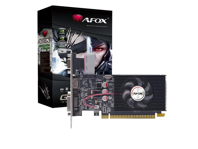 Видеокарта Afox GT420 1GB GDDR3 128bit VGA DVI HDMI 1FAN LP RTL