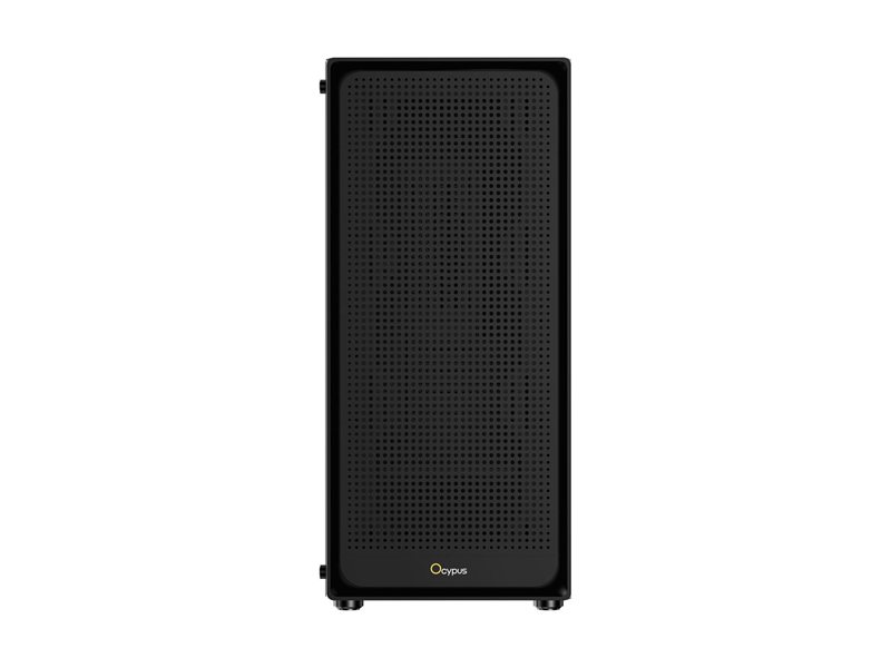 Корпус ПК без блока питания/ Case Ocypus Gamma C50 BK, Mini-Tower, TG, no fans, 1xUSB-A 3.0 + 2xUSB 2.0, mATX, mITX Black