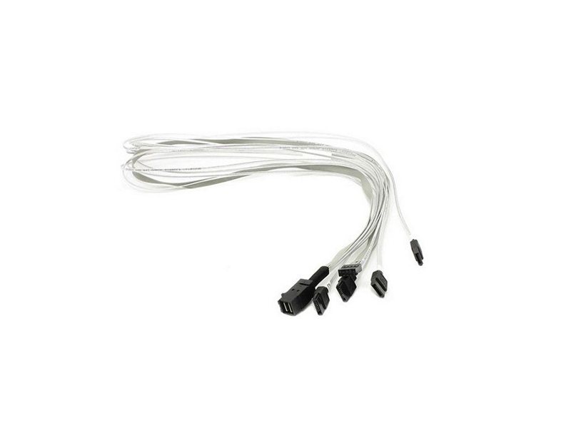 Кабель Luxshare L285HM015-SD-R  INT SFF8643-to-4*SATA+SB ( HDmSAS -to- 4*SATA+SideBand internal cable) 30cm
