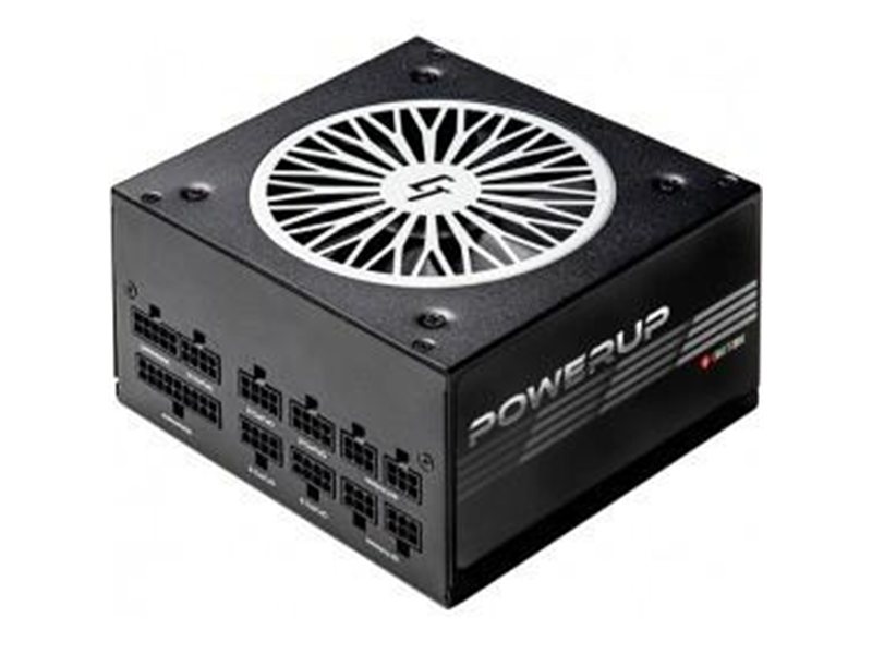 блок питания Chieftec CHIEFTRONIC PowerUp GPX-750FC (ATX 2.3, 750W, 80 PLUS GOLD, Active PFC, 120mm fan, Full Cable Management, LLC design) Retail