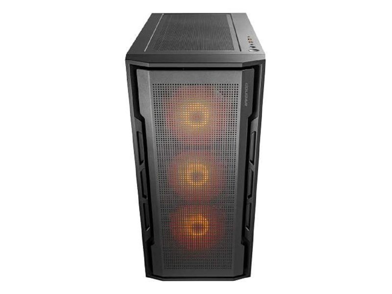 Cougar Корпус Uniface X RGB V2 Black, 4x140mm ARGB PWM Fan, ARGB PWM Fan Hub, без БП, E-ATX