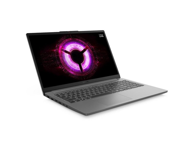 Ноутбук Lenovo LOQ 15ARP10E AMD Ryzen 7 170/16b (1*16 D5)/SSD512Gb/RTX3050 6Gb (65W)/15.6''/FHD/1920x1080/144Hz/NoOS/RJ-45/Grey/1.8kg