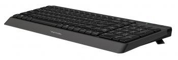 Клавиатура A4Tech FK15 черный USB (FK15 BLACK) кабель 1.5м