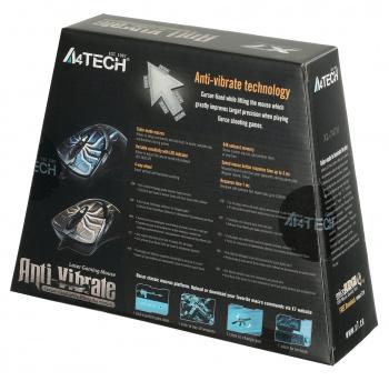 Мышь A4Tech Oscar Editor XL-747H рисунок/голубой лазерная 3600dpi USB 6but (XL-747H (BLUE SPIDER))