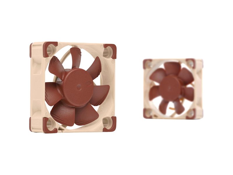 Кулер для корпуса/ Case Cooler Noctua NF-A4x10 5V (40x40x10mm, 3-pin, 4.82CFM, 17.9dBA, 4500RPM, Beige/Brown)