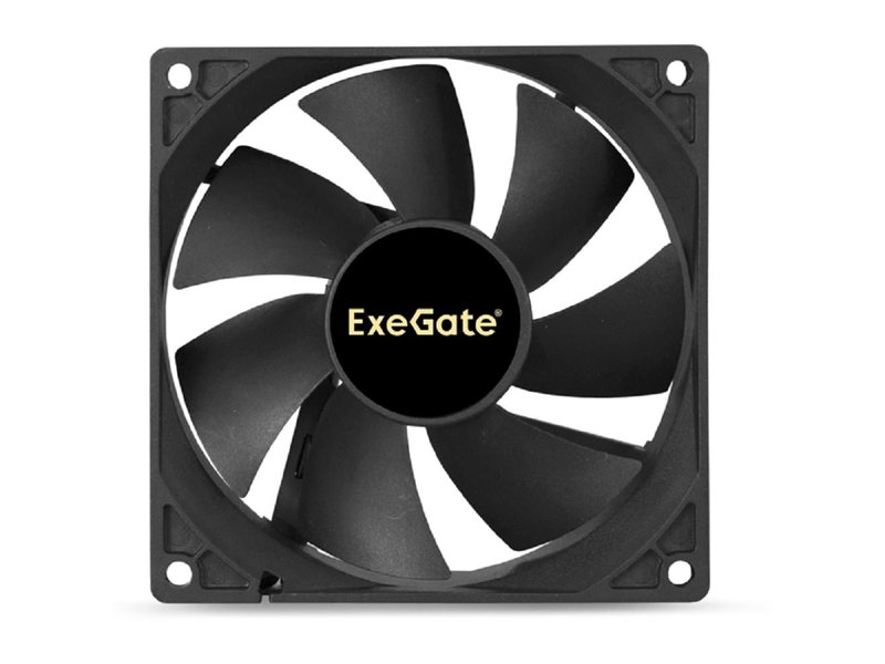 Exegate EX283383RUS Вентилятор ExeGate ExtraPower EP09225S3P, 92x92x25 мм, подшипник скольжения, 3pin, 2200RPM, 24dBA