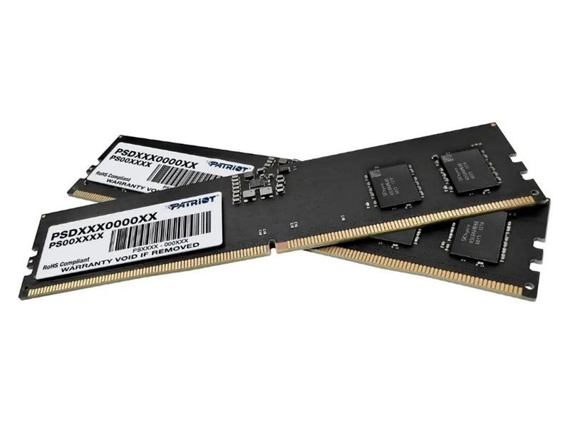 Память DDR5 2x8GB 5600MHz Patriot PSD516G5600K Signature Line RTL PC5-44800 CL46 DIMM UDIMM 288-pin 1.1В Ret