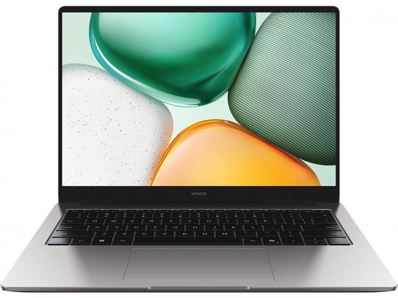 Ноутбук Honor MagicBook X14 GDG-X Core i5 12450H 16Gb SSD512Gb Intel UHD Graphics 14" IPS FHD+ (1920x1200) Windows 11 Home grey WiFi BT Cam (5301ALWU)