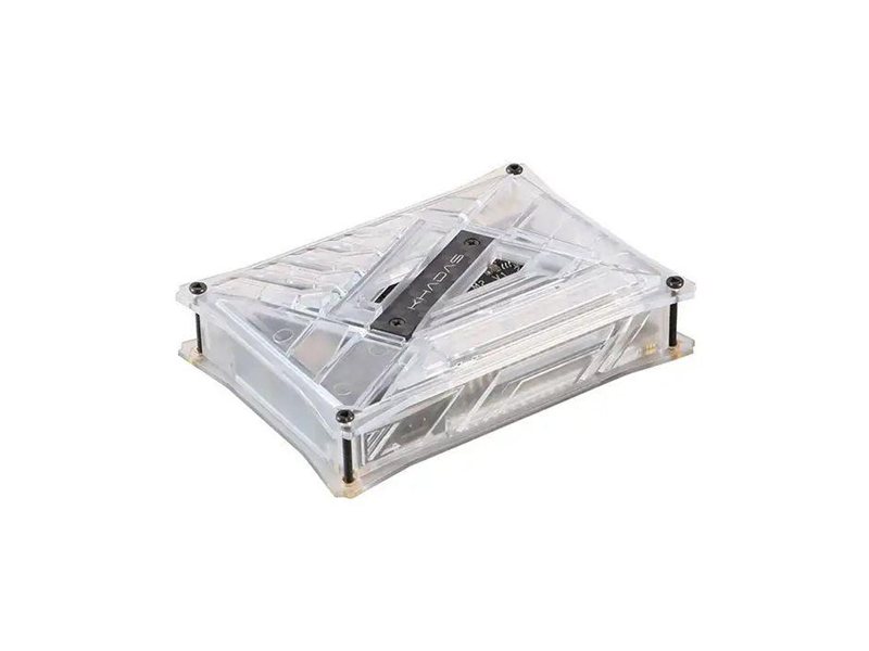 Корпус Khadas DIY Case Transparent VIMs DIY Case, Transparent, with heavy metal plate, KCS-T-001