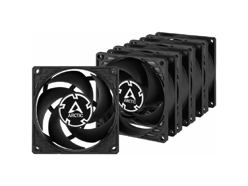 Case fan  ARCTIC P8 Silent Black- 5 Pack (ACFAN00301A)
