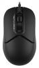 Мышь A4Tech Fstyler FM12S черный оптическая 1200dpi silent USB 3but (FM12S BLACK)