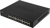 Коммутатор D-Link DGS-1100-24PV2/A DGS-1100-24PV2/A3A (L2) 24x1Гбит/с 12PoE+ 100W управляемый