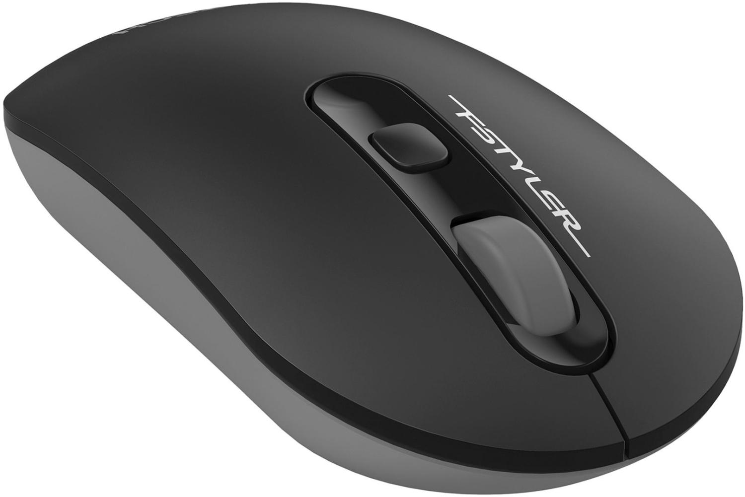 Мышь A4Tech Fstyler FG20S серый оптическая 2000dpi silent беспров. USB для ноутбука 3but (FG20S USB GREY)