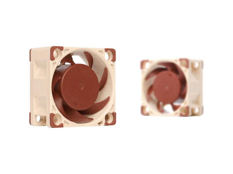 Кулер для корпуса/ Case Cooler Noctua NF-A4x20 FLX (40x40x20mm, 3-pin, 5.53CFM, 14.9dBA, 5000RPM, Beige/Brown)