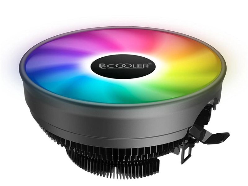 Устройство охлаждения(кулер) PcCooler E126M Pro RGB Soc-AM5/AM4/1200/1700/1851 черный 4-pin 29.8dB Al 90W 266gr Ret (R3-0120WBKSXX-GL)