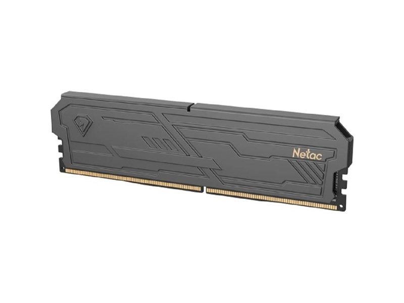Netac DDR4 DIMM 8GB Shadow III 3200MHz CL16 1.35V / NTSHD4P32SP-08K / Black / with radiator