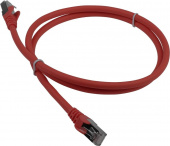 Патч-корд Lanmaster LAN-PC45/S6A-3.0-RD S/FTP RJ-45 вил.-вилка RJ-45 кат.6A 3м красный LSZH