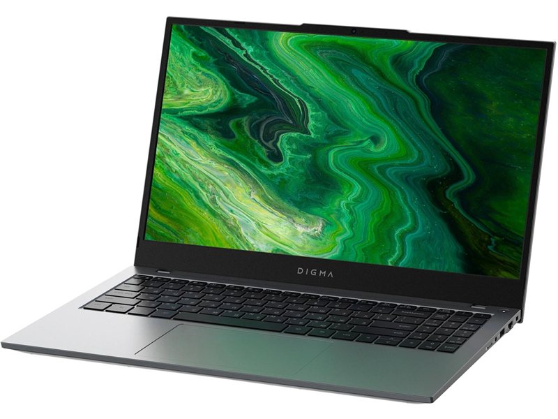 Ноутбук Digma Pro Fortis M Ryzen 5 7430U 16Gb SSD512Gb AMD Radeon Graphics 15.6" IPS FHD (1920x1080) Windows 11 Pro grey WiFi BT Cam 4250mAh (DN15R5-ADXW07)