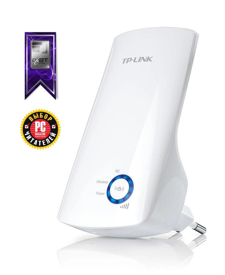 Повторитель беспроводного сигнала TP-Link TL-WA850RE N300 10/100BASE-TX белый